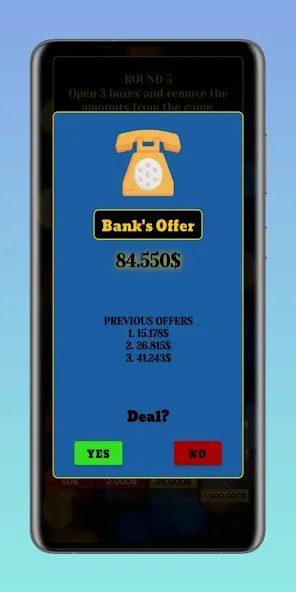 Deal or No Deal (Дил ор Но Дил) [МОД: Бесконечные деньги, Монеты и Мега MOD] Screenshot 3