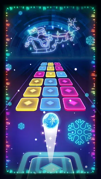 Color Hop 3D - Music Game (Цветной Хоп 3D) [МОД: Много монет, Открытые уровни и Мега MOD] Screenshot 2
