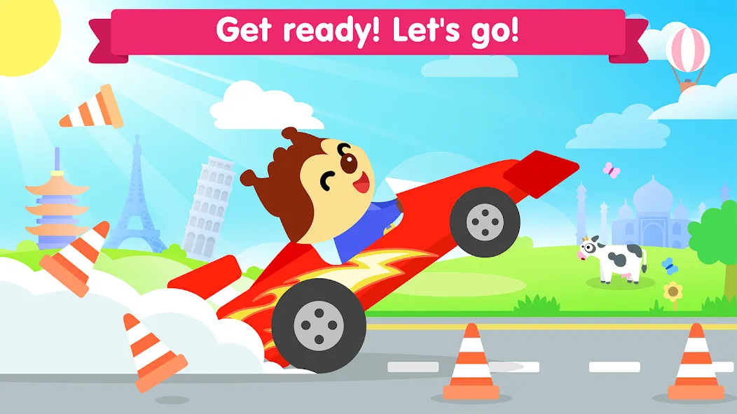 Car games for toddlers & kids [МОД: Много денег, Монет и Все открыто] Screenshot 3