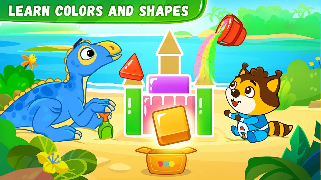 Games for kids 3 years old [МОД: Меню, Бесконечные монеты и Открытые уровни] Screenshot 4