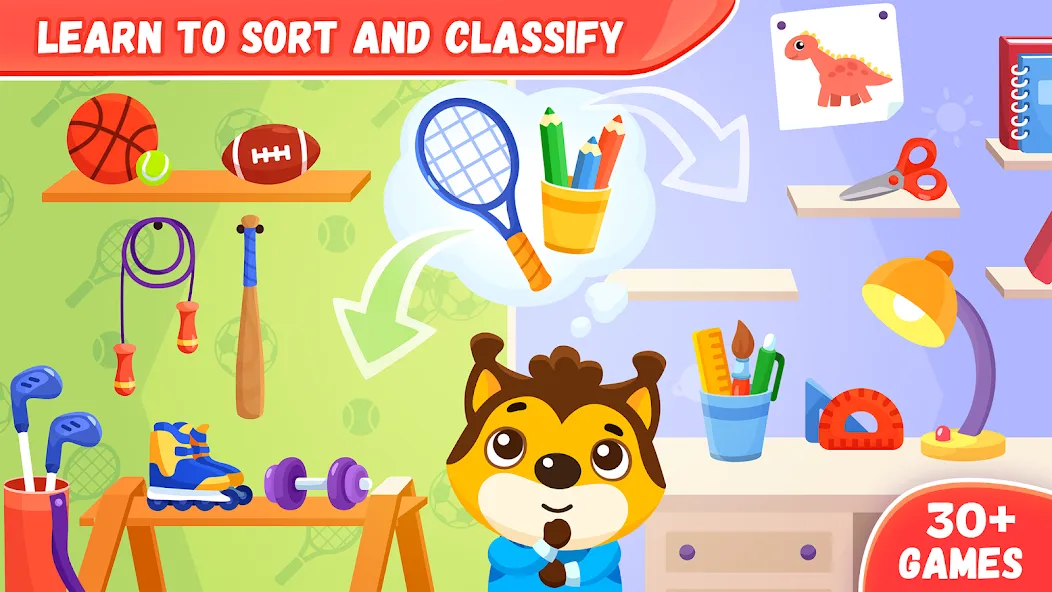Educational games for kids 2-4 [МОД: Много денег, Монет и Все открыто] Screenshot 3