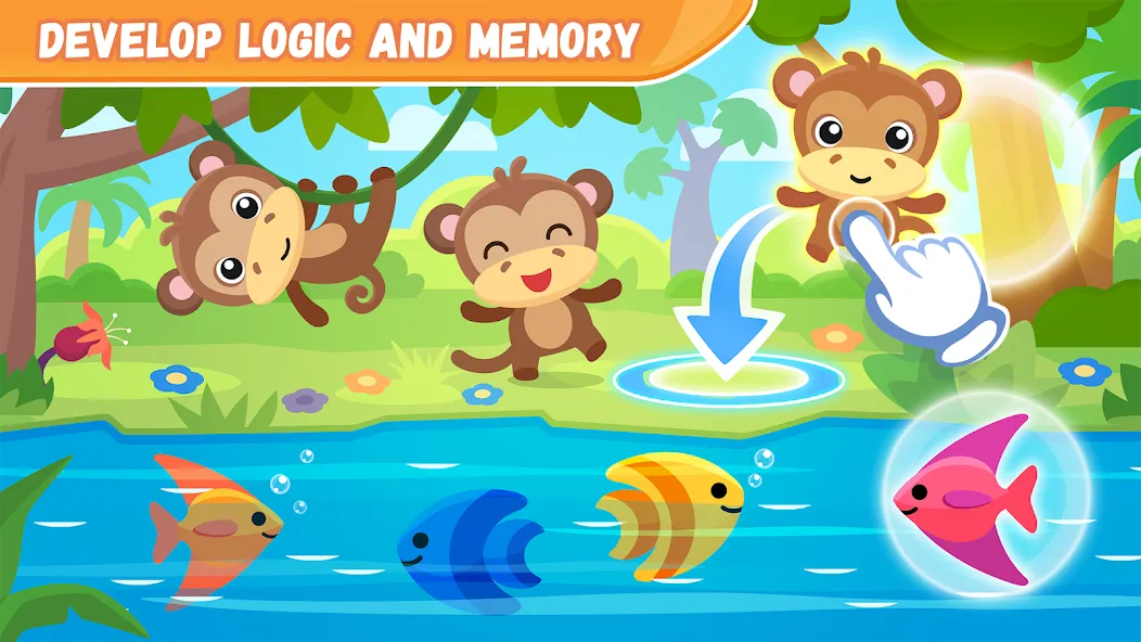 Educational games for kids 2-4 [МОД: Много денег, Монет и Все открыто] Screenshot 4