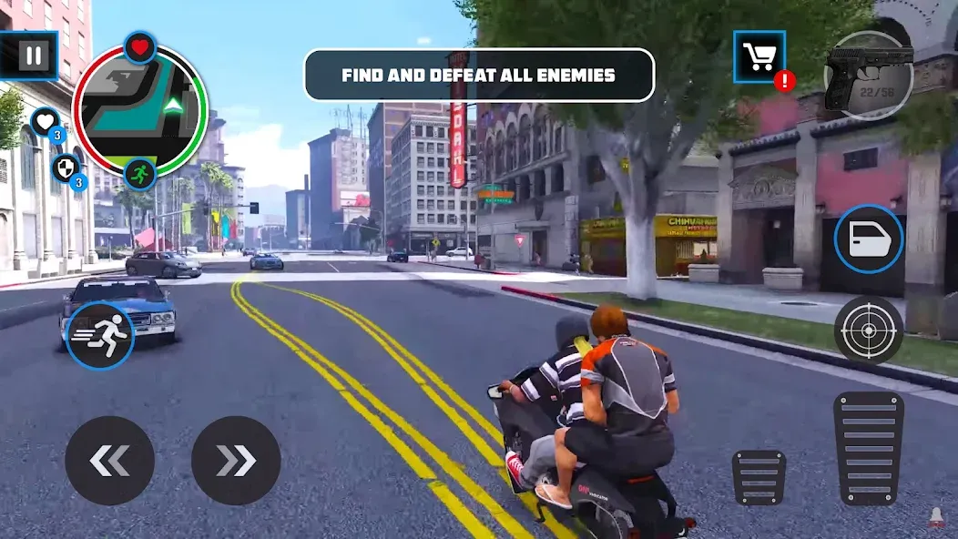 Gangster City: Thug King (Гэнгстер Сити) [МОД: Много монет, Открытые уровни и Мега MOD] Screenshot 2