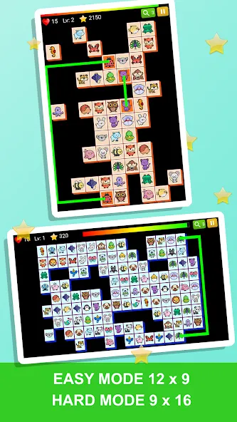 Omo - Connect Animal (Омо) [МОД: Меню, Бесконечные монеты и Открытые уровни] Screenshot 1