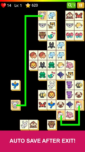 Omo - Connect Animal (Омо) [МОД: Меню, Бесконечные монеты и Открытые уровни] Screenshot 4
