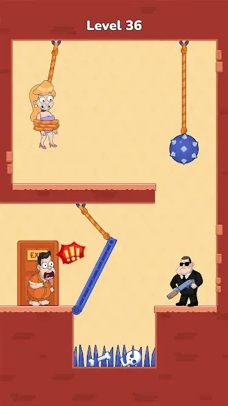 Cut Master: Fun Rope Cut Game (Кат зе Роуп) [МОД: Все открыто, Дополнительные деньги и Меню MOD] Screenshot 1