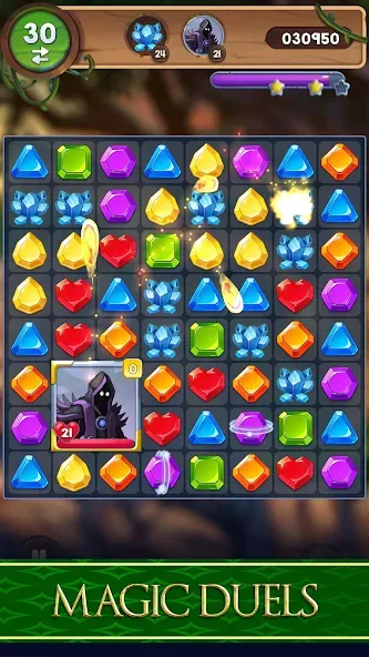 Avalon Jewels Match-3 (Авалон Джуэлс) [МОД: Все открыто, Дополнительные деньги и Меню MOD] Screenshot 4
