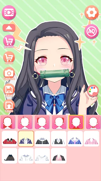 Viya Avatar Maker:emoji (Вия Аватар Мейкер) [МОД: Много монет, Открытые уровни и Мега MOD] Screenshot 2