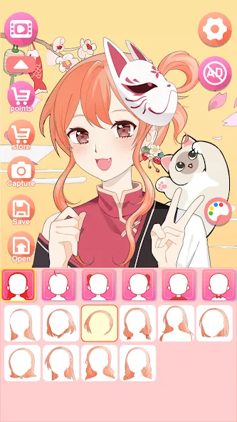 Viya Avatar Maker:emoji (Вия Аватар Мейкер) [МОД: Много монет, Открытые уровни и Мега MOD] Screenshot 3