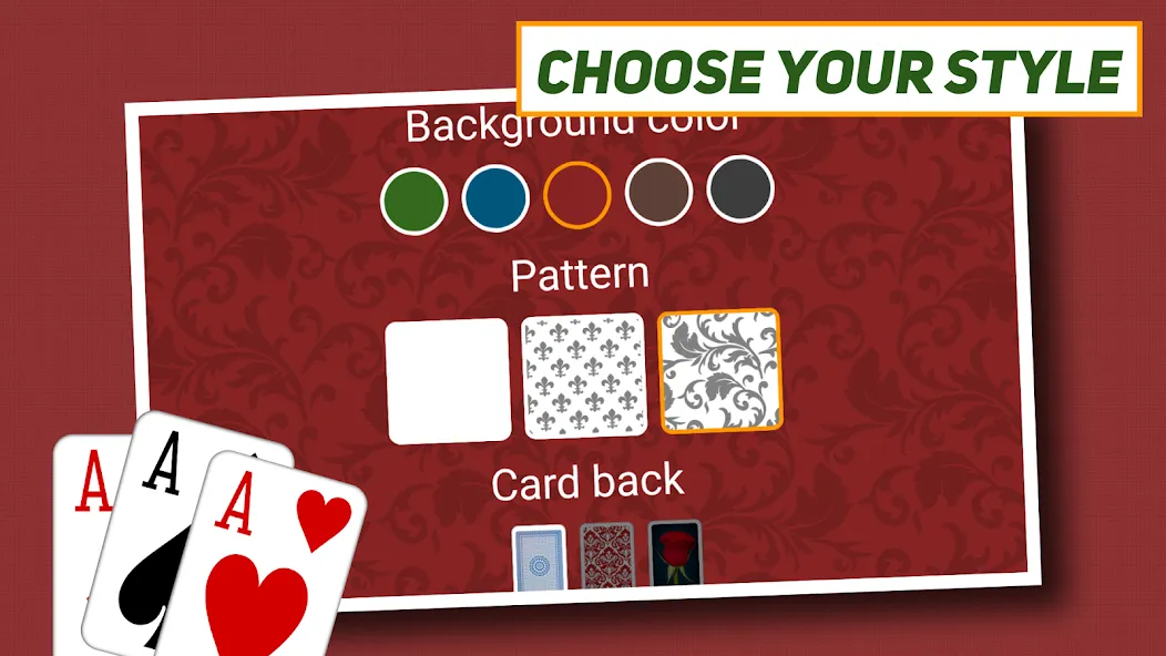 Spider Solitaire: Classic [МОД: Меню, Бесконечные монеты и Открытые уровни] Screenshot 2