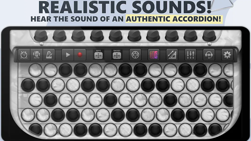 Accordion Chromatic Button (Аккордеон с хроматическими кнопками) [МОД: Все открыто, Дополнительные деньги и Меню MOD] Screenshot 1