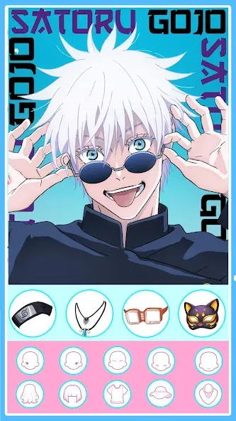 Anime Avatar Maker 2: Dress Up (Долл Аниме Аватар Мейкер Гейм) [МОД: Много монет, Открытые уровни и Мега MOD] Screenshot 1