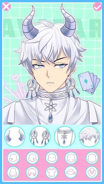 Anime Avatar Maker 2: Dress Up (Долл Аниме Аватар Мейкер Гейм) [МОД: Много монет, Открытые уровни и Мега MOD] Screenshot 4