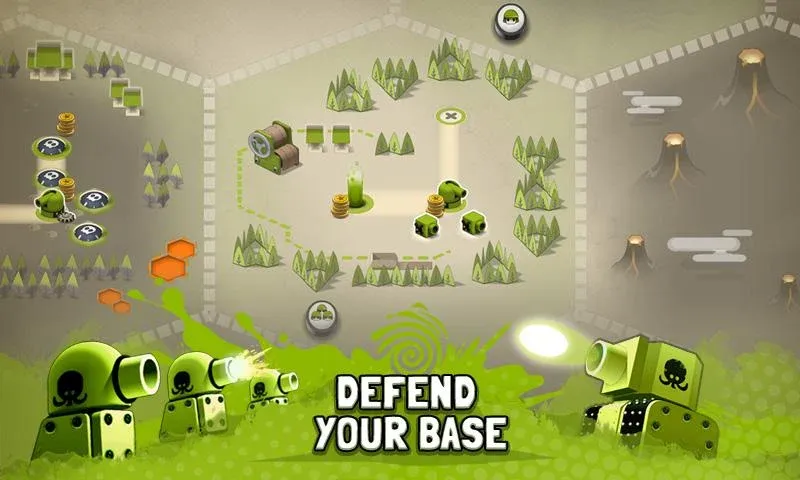 Tactile Wars (Тактильные войны) [МОД: Много монет, Открытые уровни и Мега MOD] Screenshot 3