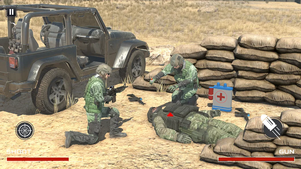 FPS War Games- Aircrafts Games [МОД: Бесконечные деньги, Монеты и Мега MOD] Screenshot 1