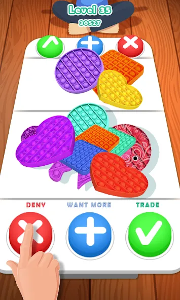 Fidget Toys 3D: Puppet Games (Фиджет игрушки) [МОД: Много монет, Открытые уровни и Мега MOD] Screenshot 1