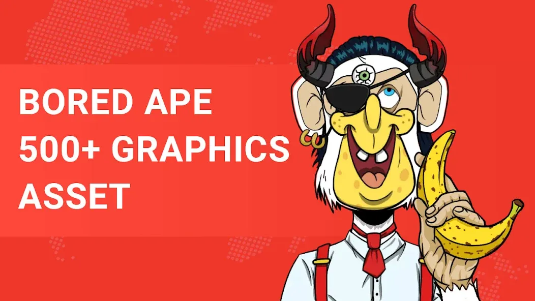 Bored Ape Maker - NFT Art (Боред Эйп Мейкер) [МОД: Все открыто, Дополнительные деньги и Меню MOD] Screenshot 4