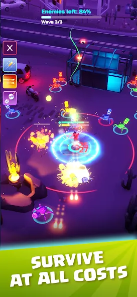 A4 vs Zombies - ZomBattle [МОД: Деньги, Монеты и Меню MOD] Screenshot 4