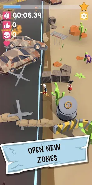 A4 - Run Away Challenge [МОД: Бесконечные деньги, Монеты и Мега MOD] Screenshot 4