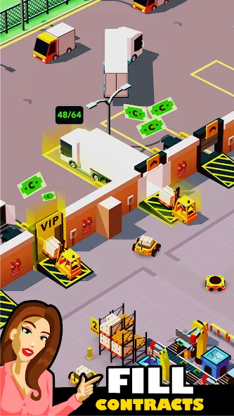 Idle Smartphone Tycoon Factory (Смартфон Фабрика Айдл Тайкун) [МОД: Много монет, Открытые уровни и Мега MOD] Screenshot 5
