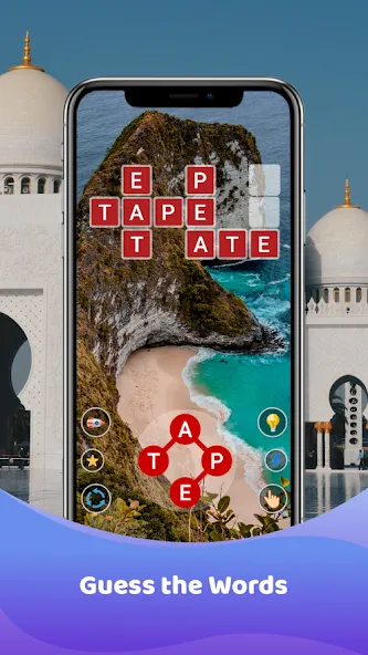 Word Game : Crossword (Кроссворд) [МОД: Деньги, Монеты и Меню MOD] Screenshot 3