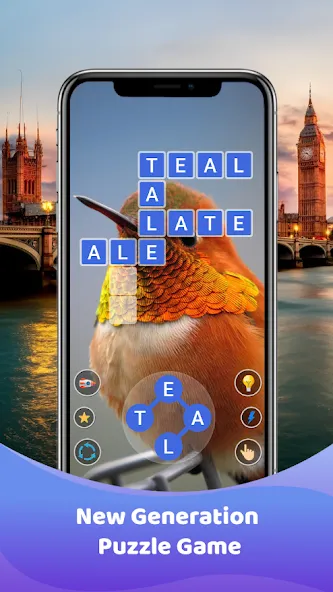 Word Game : Crossword (Кроссворд) [МОД: Деньги, Монеты и Меню MOD] Screenshot 5