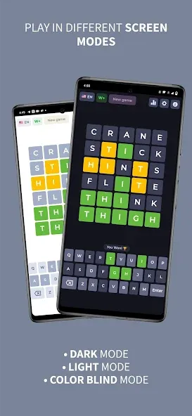 Wordly - Daily Word Game [МОД: Меню, Бесконечные монеты и Открытые уровни] Screenshot 3