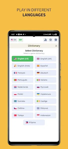 Wordly - Daily Word Game [МОД: Меню, Бесконечные монеты и Открытые уровни] Screenshot 5
