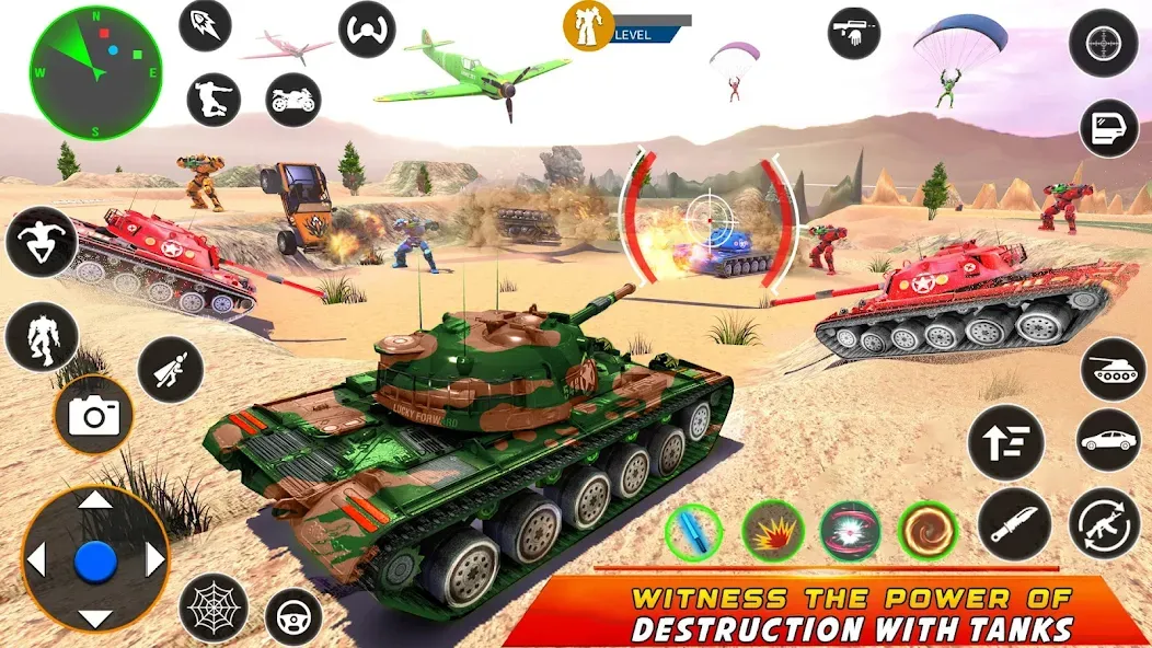 Army Bus Robot Car Game 3d [МОД: Много денег, Монет и Все открыто] Screenshot 3
