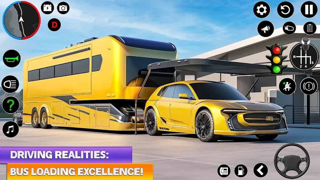 Ultimate Bus Driving Simulator (Ультимативный симулятор вождения автобуса) [МОД: Бесконечные деньги, Монеты и Мега MOD] Screenshot 4
