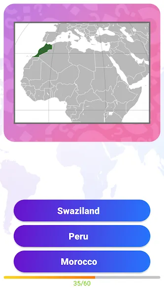World Geography Quiz Game [МОД: Все открыто, Дополнительные деньги и Меню MOD] Screenshot 3