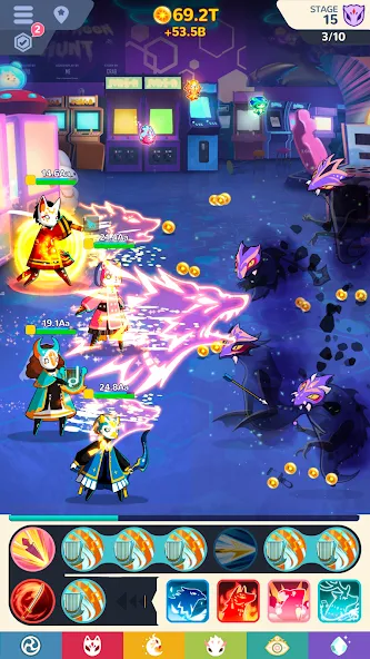 Masketeers : Idle Has Fallen [МОД: Много денег, Монет и Все открыто] Screenshot 1
