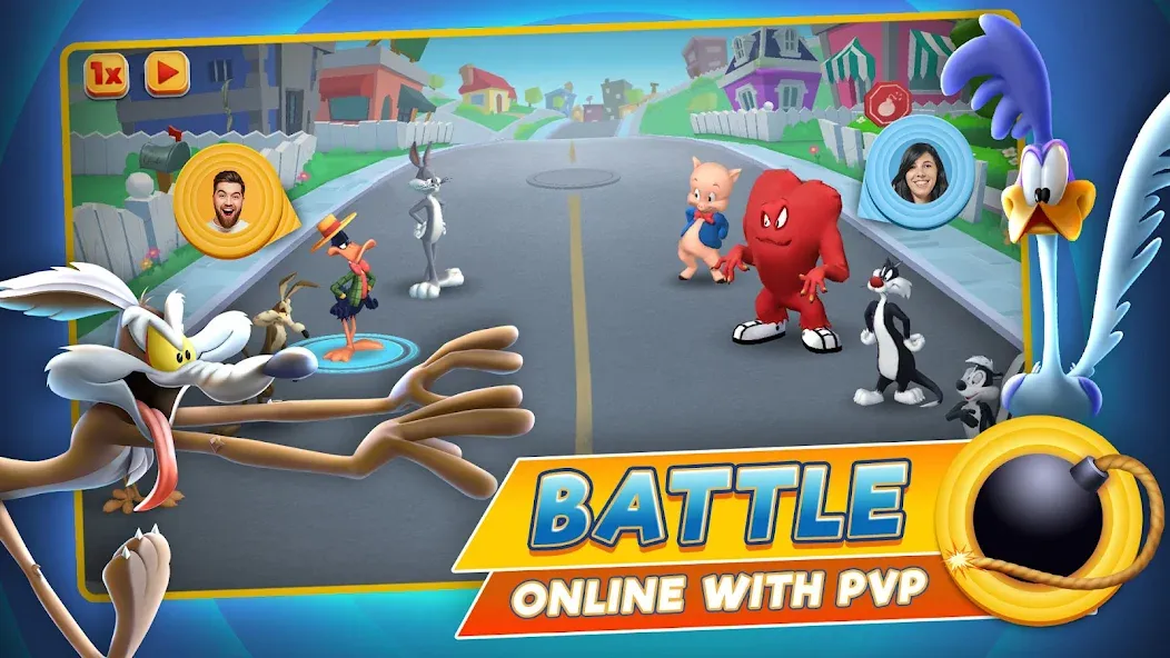 Looney Tunes™ World of Mayhem (Луни Тюнз) [МОД: Много денег, Монет и Все открыто] Screenshot 3