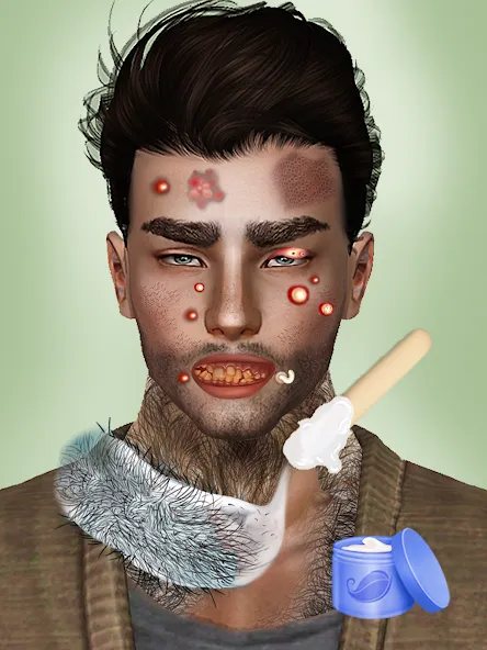 Waxing Spa ASMR Makeover Salon [МОД: Бесконечные деньги, Монеты и Мега MOD] Screenshot 2
