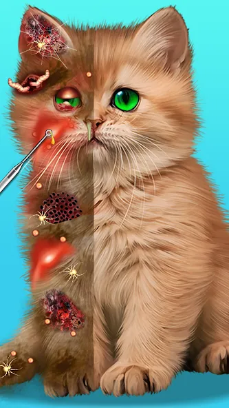 Virtual Cat ASMR Spa Makeover (Виртуальный кот  Спа Мэйкавер) [МОД: Все открыто, Дополнительные деньги и Меню MOD] Screenshot 1