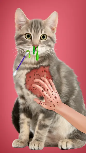 Virtual Cat ASMR Spa Makeover (Виртуальный кот  Спа Мэйкавер) [МОД: Все открыто, Дополнительные деньги и Меню MOD] Screenshot 4