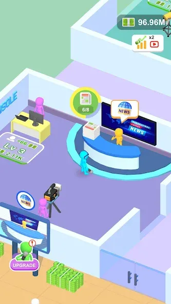 Reporter Life (Репортер Лайф) [МОД: Деньги, Монеты и Меню MOD] Screenshot 3