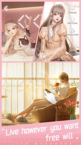 Life Makeover (Лайф мейковер) [МОД: Много денег, Монет и Все открыто] Screenshot 2