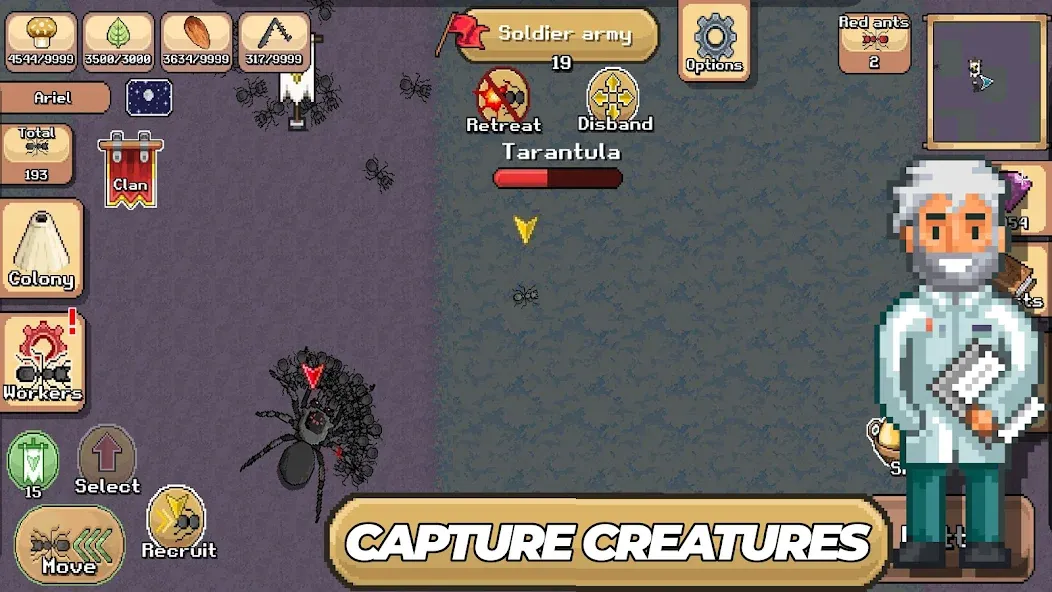 Pocket Ants: Colony Simulator (Покет Муравьи) [МОД: Деньги, Монеты и Меню MOD] Screenshot 2