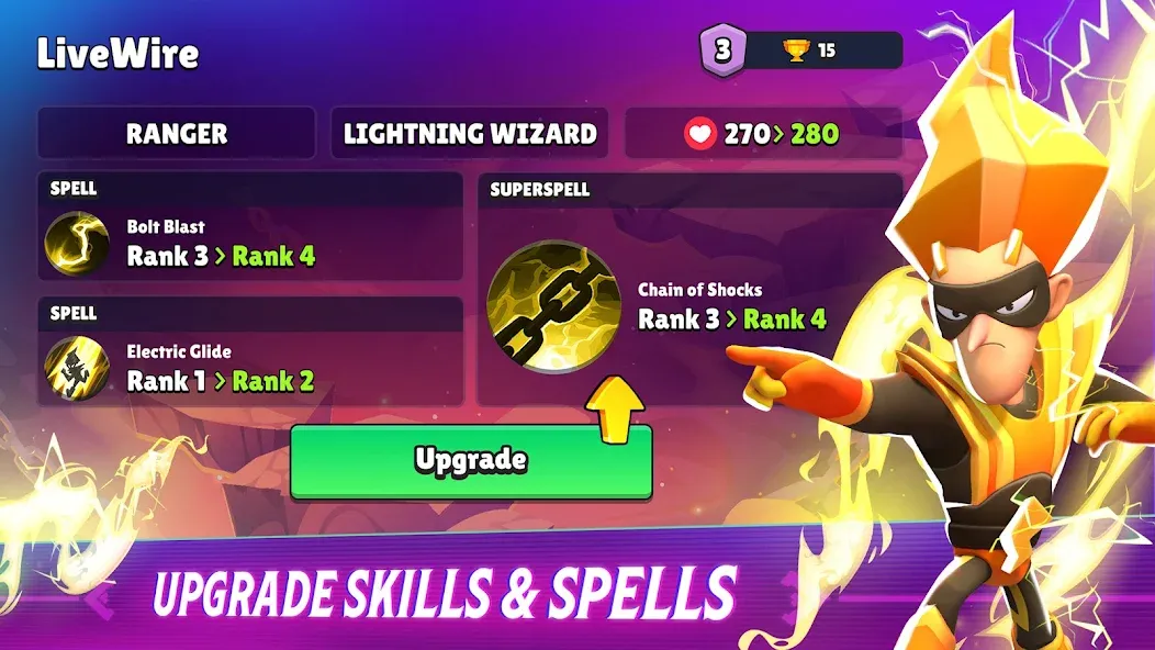 Loot Mage Trials: Battle Games (Лут Маг Испытания) [МОД: Деньги, Монеты и Меню MOD] Screenshot 3