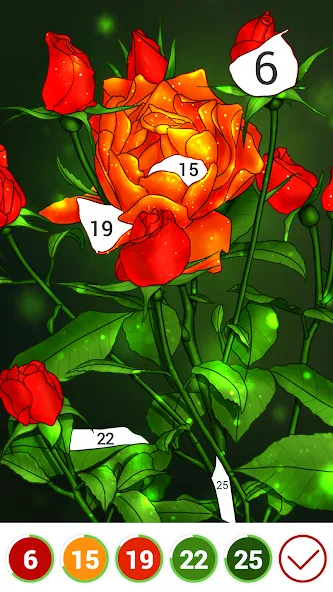 Hola Color--Coloring by Number (ола калор) [МОД: Много денег, Монет и Все открыто] Screenshot 4