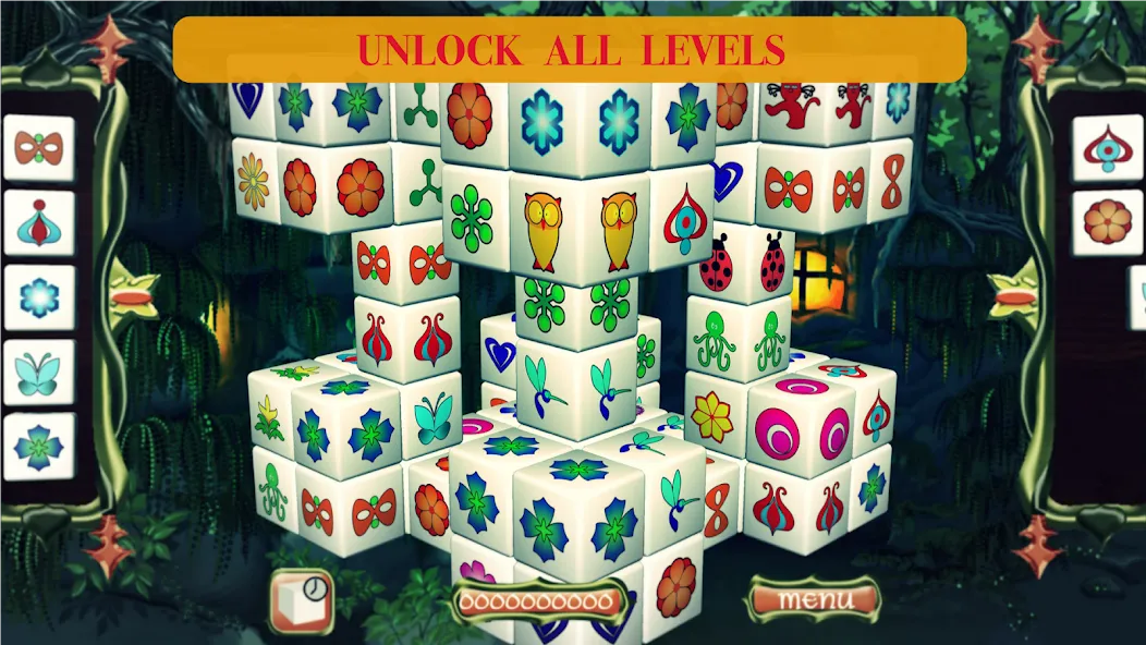 FAIRY MAHJONG - 3D Majong [МОД: Деньги, Монеты и Меню MOD] Screenshot 2