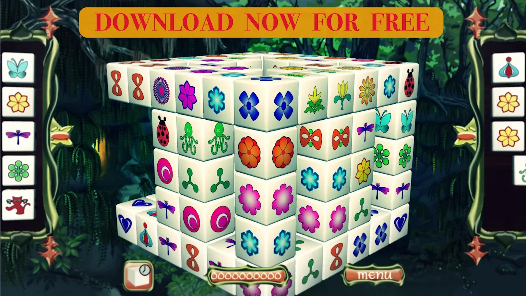 FAIRY MAHJONG - 3D Majong [МОД: Деньги, Монеты и Меню MOD] Screenshot 5