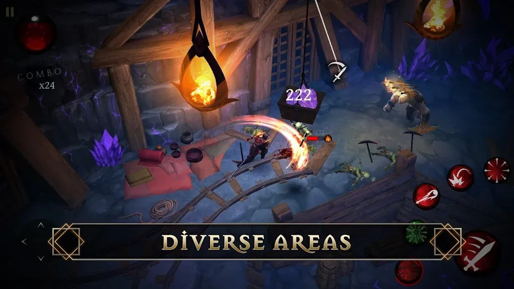 BladeBound: RPG Adventure Game (Блейдбаунд) [МОД: Деньги, Монеты и Меню MOD] Screenshot 2