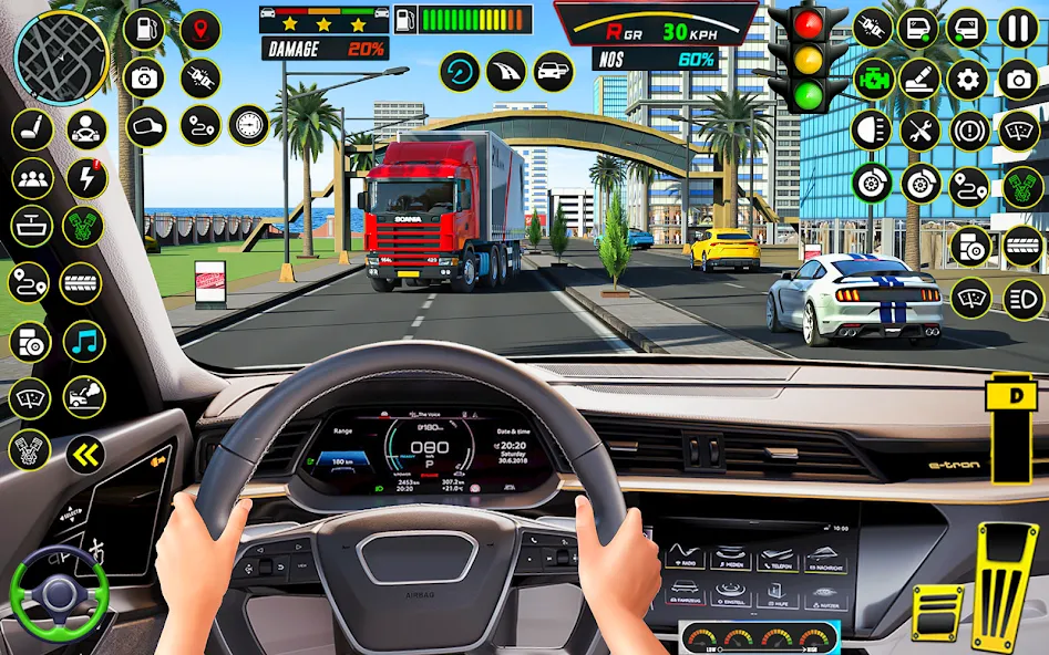 US Truck Simulator Game 2022 (Трак Симулятор) [МОД: Бесконечные деньги, Монеты и Мега MOD] Screenshot 1