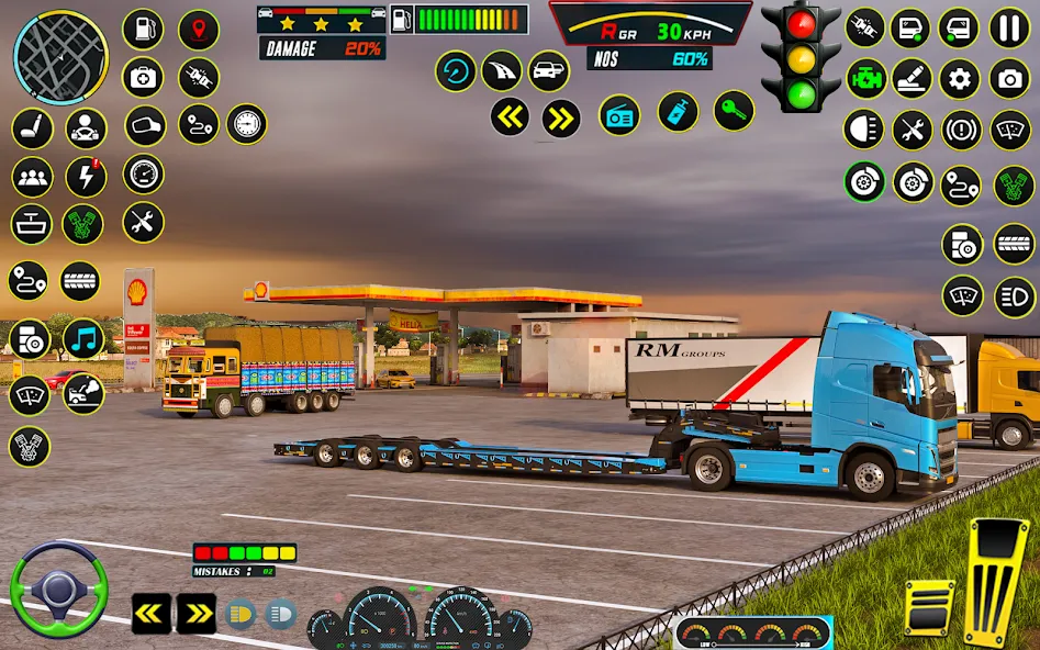 US Truck Simulator Game 2022 (Трак Симулятор) [МОД: Бесконечные деньги, Монеты и Мега MOD] Screenshot 4