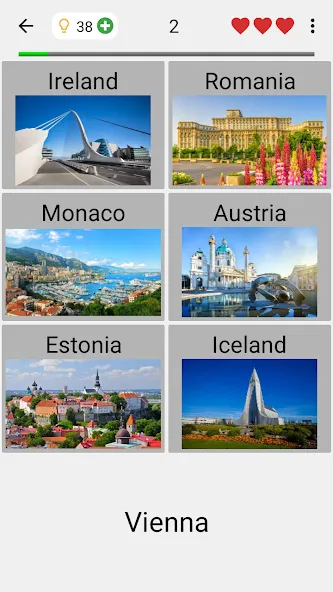 Capitals of the World - Quiz [МОД: Все открыто, Дополнительные деньги и Меню MOD] Screenshot 4
