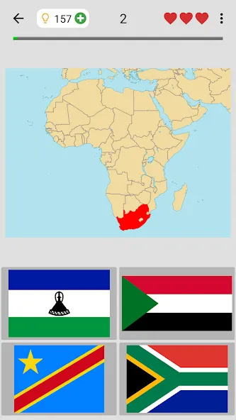 Flags of All World Countries [МОД: Деньги, Монеты и Меню MOD] Screenshot 2