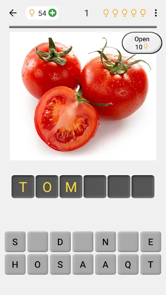 Fruit and Vegetables - Quiz [МОД: Деньги, Монеты и Меню MOD] Screenshot 1