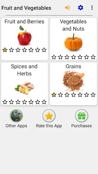 Fruit and Vegetables - Quiz [МОД: Деньги, Монеты и Меню MOD] Screenshot 3